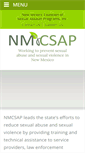 Mobile Screenshot of nmcsap.org